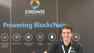 Crowd Machine Interview - @Crowd_Machine - Blockchain Expo Global 2018 London