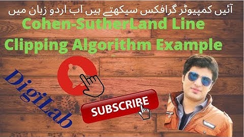 Cohen-SutherLand Line Clipping Algorithm in computer graphics Example