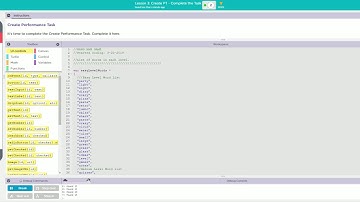 Code.org - Create - AP Performance Task Prep (