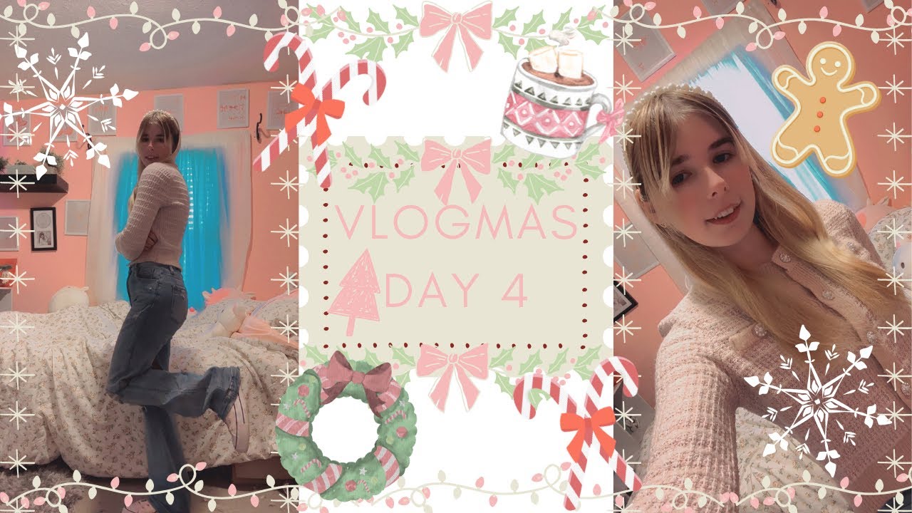 VLOGMAS day 4! Come spend the day with me! - YouTube