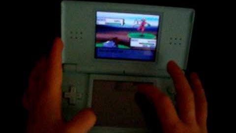 Pokemon pearl me catching deoxys(action replay)