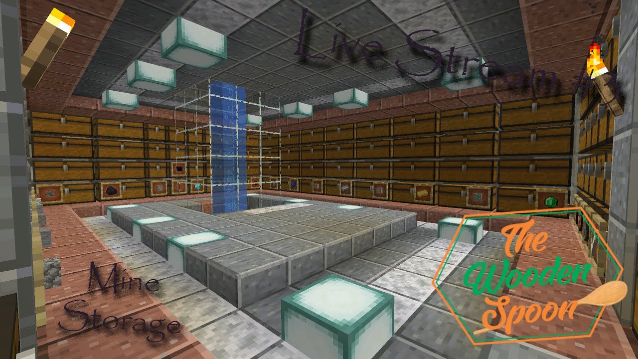 TWS Server - Episode 20.5, Live Stream, Mine Storage - YouTube