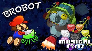 Super Paper Mario Musical Bytes - Brobot Battle - Man on the Internet