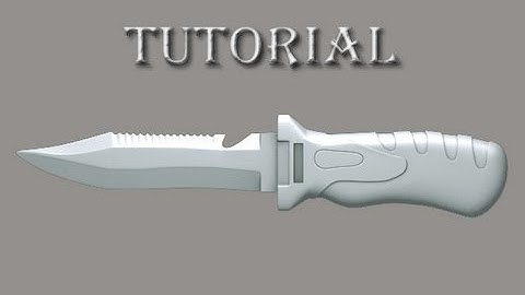 Knife Modeling Part 4