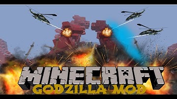 Minecraft Godzilla Mod Ep. 8: Godzilla vs MechaGodzilla!