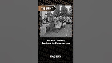 August 6, 1965 - President Johnson Signs the Voting Rights Act