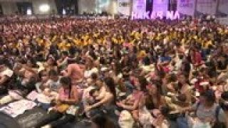 Hundreds Take Part In M Breastfeeding In Manila