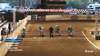Novratil Crashes Out! Heat 1 RND2 AMA Speedway Nation Championship #crashes