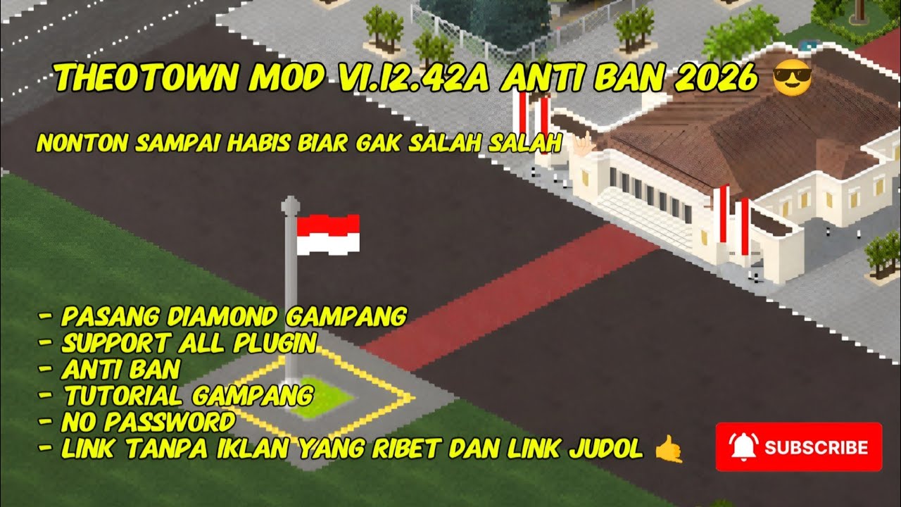 THEOTOWN MOD v1.12.42a ANTI BAN 2026 😎 | MOD THEOTOWN TERBARU GAME CITY BUILDING