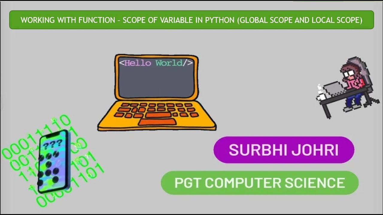 Working with Functions - Scope of Variable in Python | Global Scope and ...