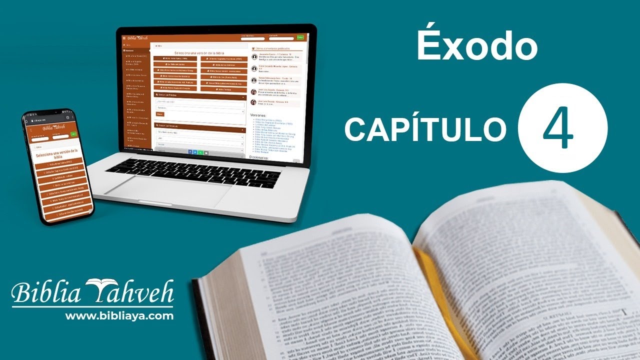 Exodo Capitulo 04 Biblia Completa En Audio Video Youtube