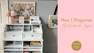 How I Organize Ephemera and Paper