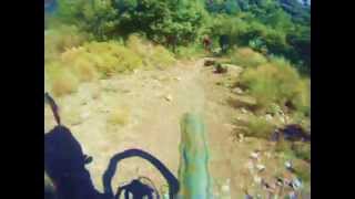 Prodigal Son Trail In Bubion With Switchbacks Spain