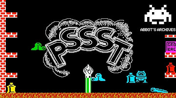 Pssst - ZX Spectrum (with commentary)