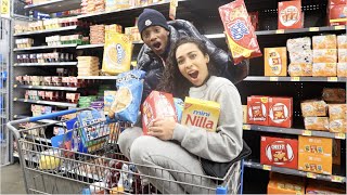CRAZY GROCERY SHOPPING CHRONICLES WITH RISS & QUAN |Vlogmas Day 14