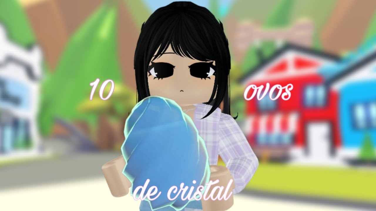 ʚAbrindo 10 OVOS de CRISTAL no Adopt Me!