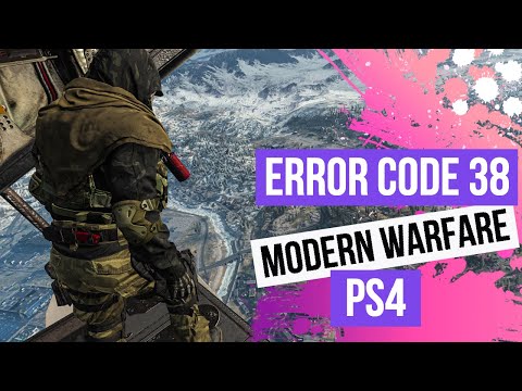 Error Code 38 Modern Warfare PS4