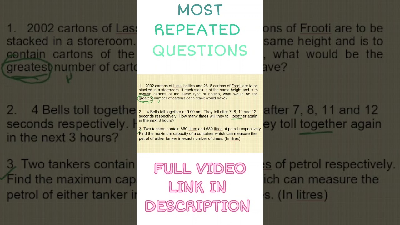 Class 10 Maths Real Numbers PYQ😱 | Board + Competitive🔥|Must Watch