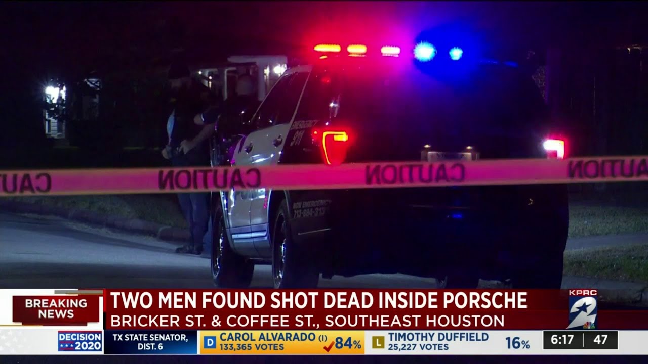 2 men found shot dead inside Porsche in SE Houston, police say