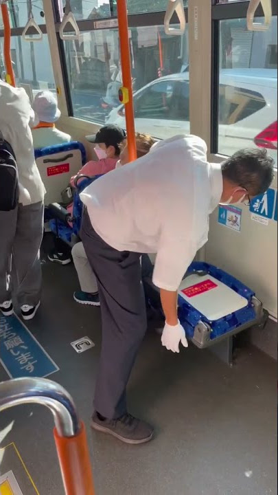 Japanese Bus Driver #1 Wheelchair Service😮#shorts #shortvideo #japan #wheelchair