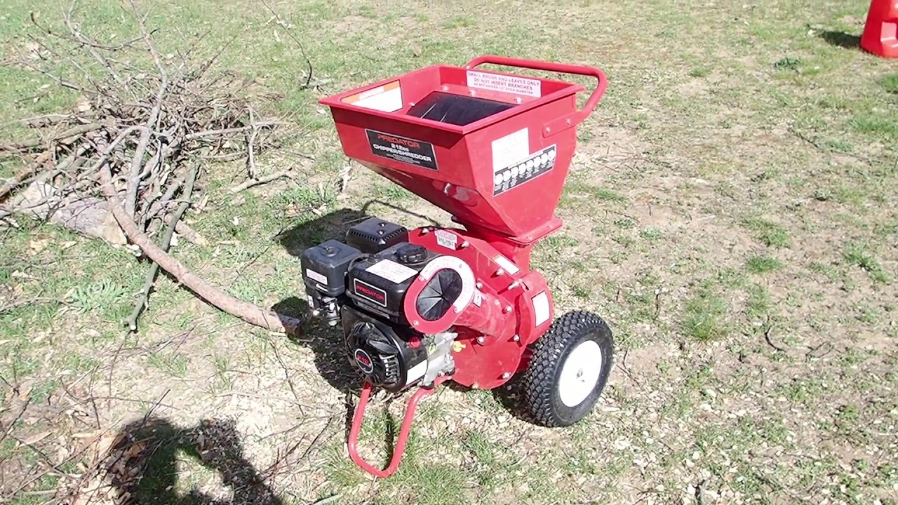 Harbor Freight 6.5 hp Chipper Update - YouTube