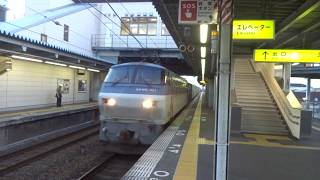 JR貨物 EF66-107号機（吹田）＋コキ24両　貨物列車67レ 2019.08.08