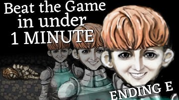 How to win against Ending E in Fear and Hunger