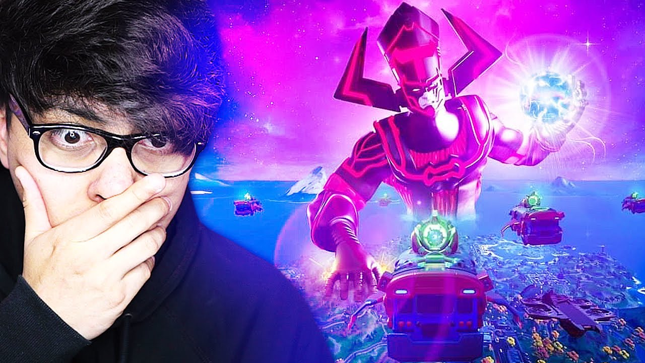 MI REACCIÓN AL EVENTO FINAL DE GALACTUS EN FORTNITE | Blend Freshon