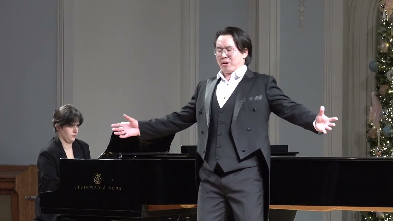 В. Моцарт Ария Графа Альмавивы , У. Джордано Ария Жерара  - исп. Баатар Доржнамжин