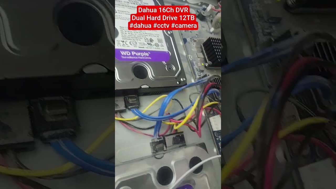 dahua 16Ch DVR 12TB 