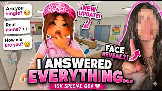 Famous 🚨 10K SPECIAL Q&A… I FINALLY DID A FACE REVEAL?! 😳 + NEW ER UPDATE IN MAPLE HOSPITAL Wealth