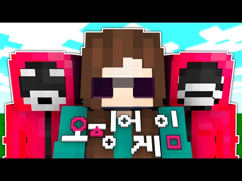 Minecraft Manhunt, But It's SQUID GAME...