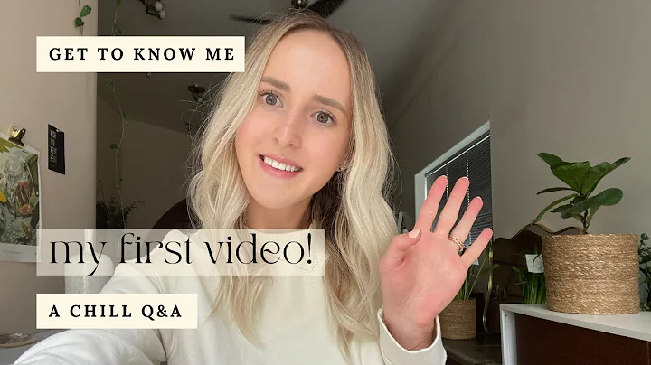 MY FIRST VIDEO | Q&A | Staying motivated,  my drea...
