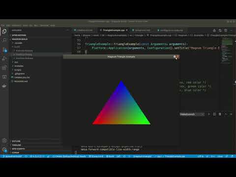 Configure and build Magnum projects in VSCode. Desktop variant.