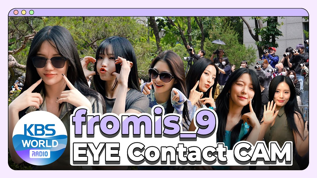 [4K] fromis_9 EYE CONTACT CAM :: 프로미스나인 아이컨택캠 @ MUSIC BANK