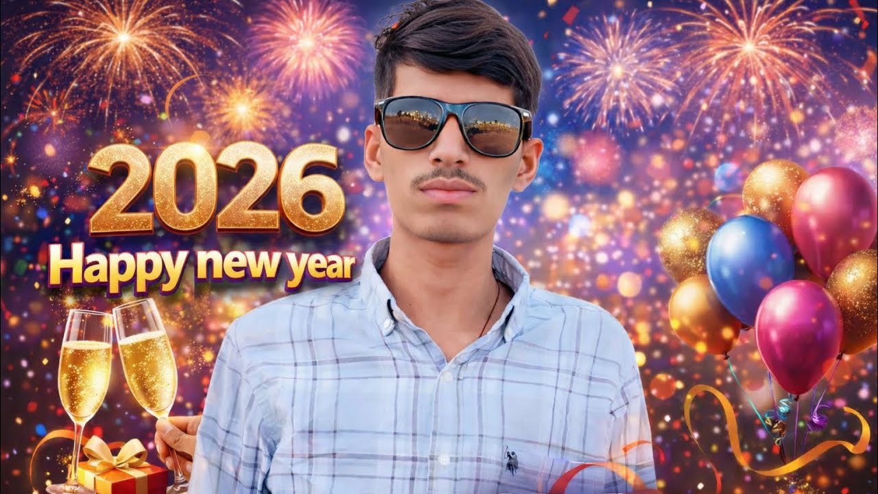 Happy New year 2026 🎉 || AAP sab Ko dher sari shubhkamnaen || new vlog on youtube 😘|| 