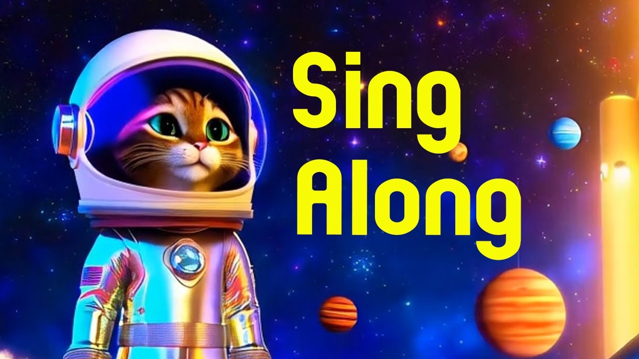 Fun Kids Sing Along Song The Space Cat and the Moon Kangaroo