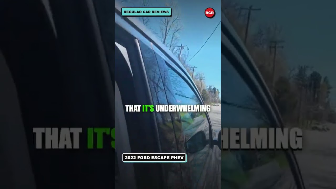 This is what you get with an Escape PHEV.