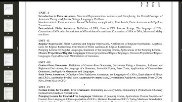 Formal Language And Automata Theory || FLAT TOC || Important Questions || R22 JNTUH