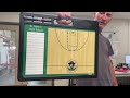 St. Mary's Custom Basketball Coaching Board w/ Handle & Marker Holder