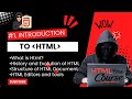 "Master HTML from Scratch: Introduction, History, Structure & Tools | Chapter 1" | #codilogy