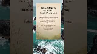 Jangan Pernah Makan dari Hasil Keringat Orang lain