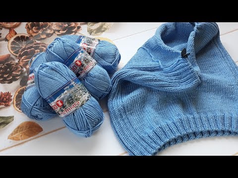 Вязание свитера спицами реглан снизу