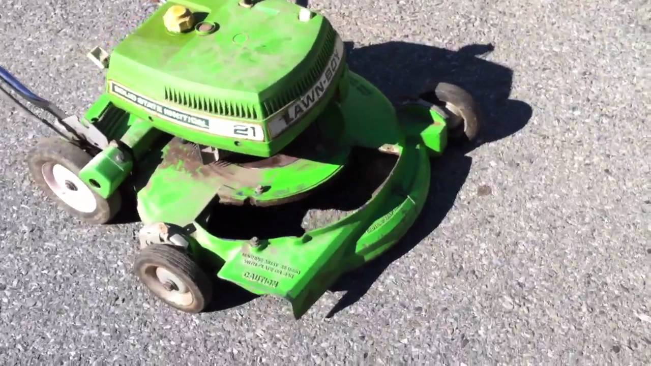 Lawn Boy 8234 Walk Around YouTube