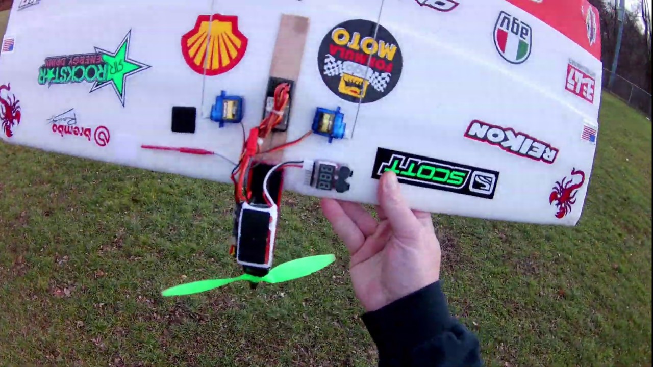 Dollar Tree 1 Flying RC Foam Board YouTube