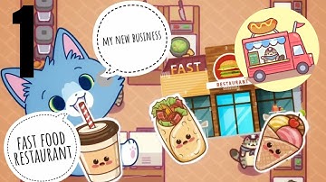 cat snack bar gameplay part 1 for (Android and ios)
