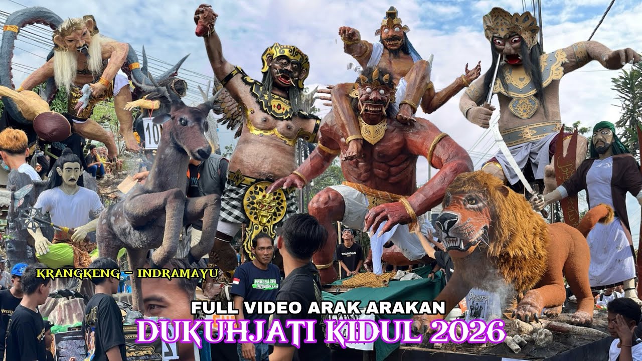 Arak arakan Rowahan Desa DUKUHJATI KIDUL 2026‼️Krangkeng Cirebon