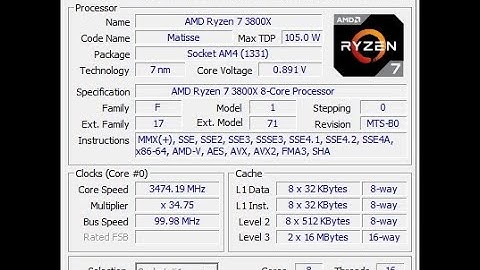 Ryzen 7 3800X  wownero (randomx) mining - XMRig 3.1.1 gcc/9.2.0