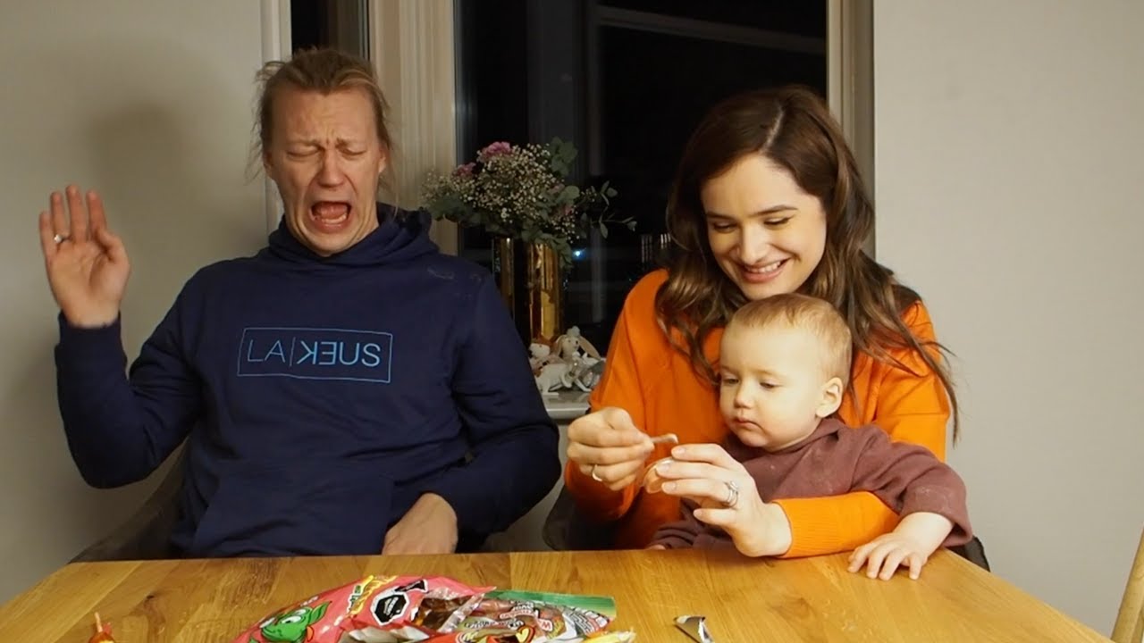 Мой муж-парень теряет самообладание из-за мексиканских сладостей!