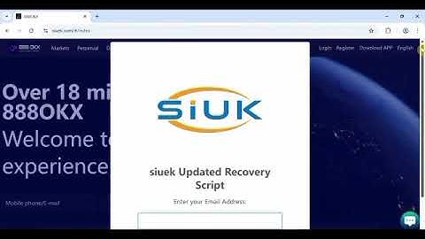 Siuek.com Exchange. How you can successfully withdraw and recover from the website 